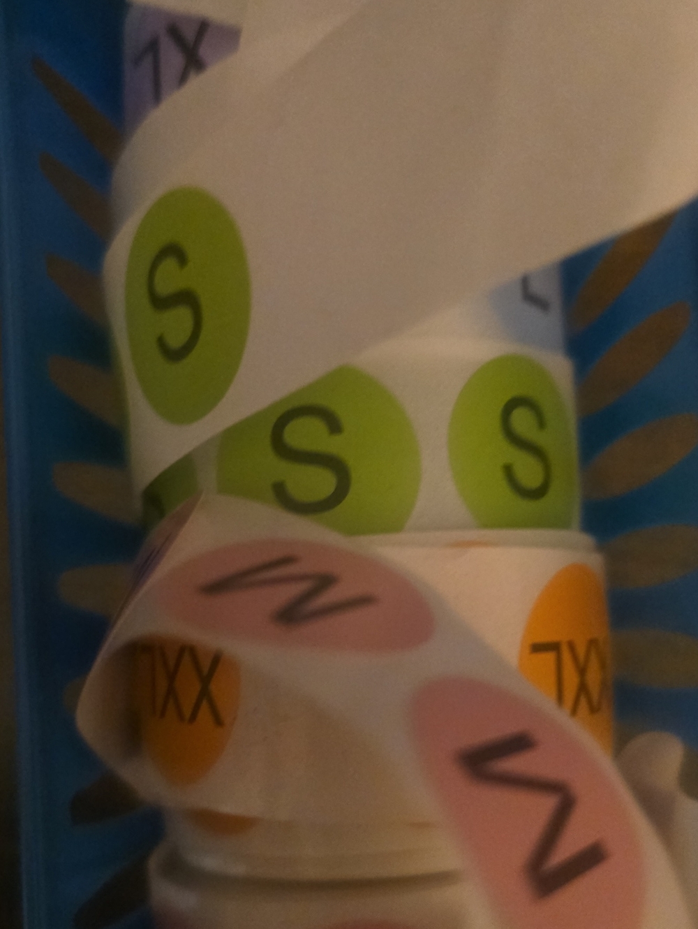 Assorted Size Dot Sticker Labels - Multicolor - Picture 3 of 4